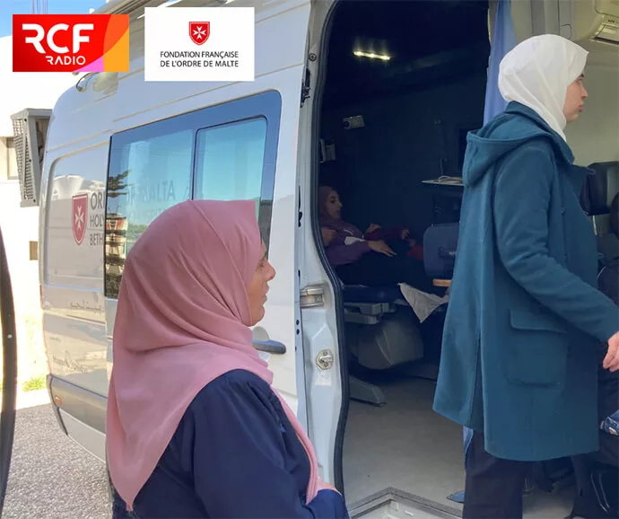 En partenariat avec la Fondation Française de l’Ordre de Malte, la radio RCF s’est rendue à Bethléem pour réaliser un grand reportage sur la clinique mobile de l’hôpital de la Sainte Famille 