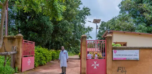 Le centre de santé du Dr Maladho à Pita en Guinée est une référence dans la lutte contre la lèpre et la tuberculose.