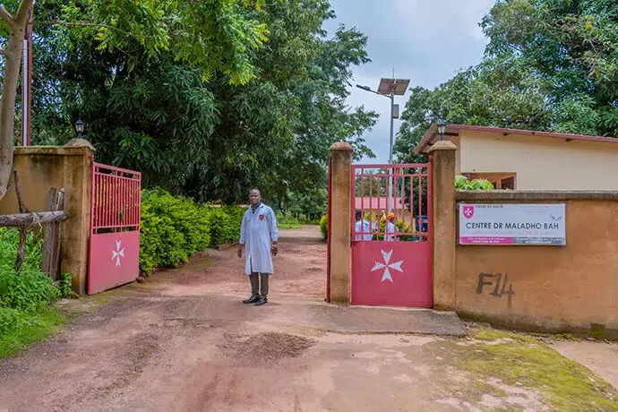 Le centre de santé du Dr Maladho à Pita en Guinée est une référence dans la lutte contre la lèpre et la tuberculose. 