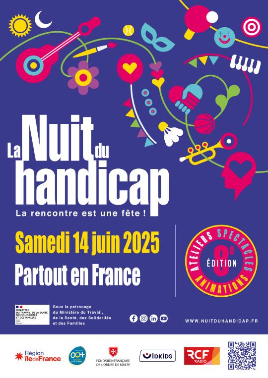 La Fondation Française de l’Ordre de Malte, partenaire de la Nuit du handicap 2025
