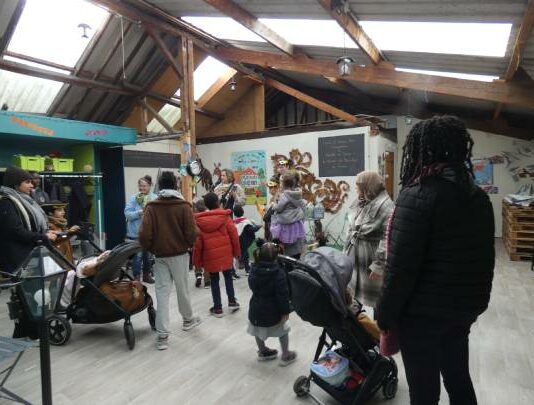 de nombreuses familles de la Métropole rouennaise découvre la Maison