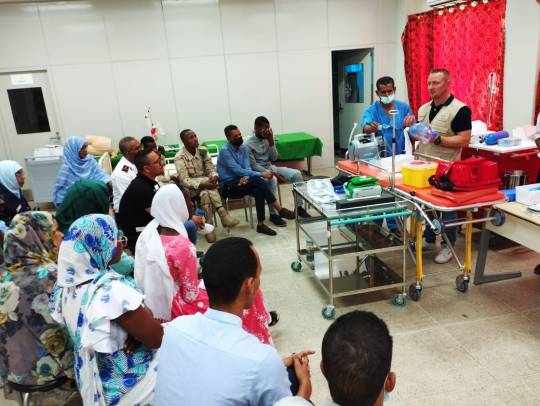 Formations de secourisme en Mauritanie avec l’appui de la Fondation Française de l’Ordre de Malte
