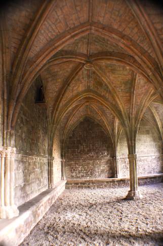 Intérieur de la salle capitulaire