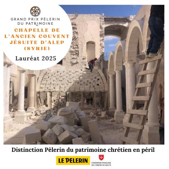 Distinction du Patrimoine chrétien en péril 2025