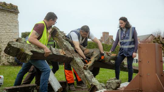 La Fondation, partenaire de l’association SOS Calvaires pour restaurer le patrimoine chrétien