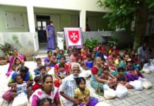école OM Shanti en périphérie de Pondichéry en Inde
