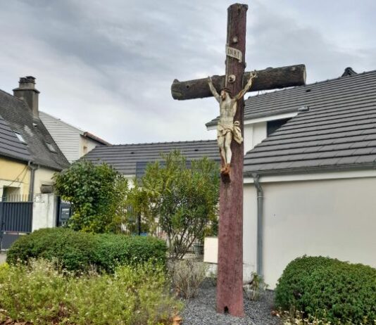 restauration du Calvaire de Juillan conduite par SOS Calvaires