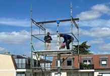 Restauration du calvaire de Marly-le-Roi menée par SOS Calvaires et soutenue par la Fondation